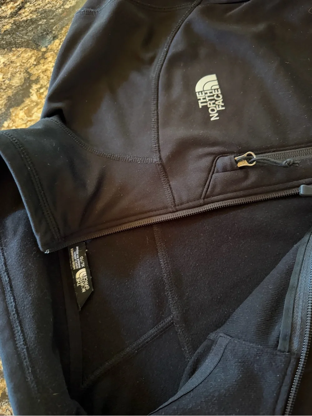 The North Face Men's Black Lightweight Softshell Jacket